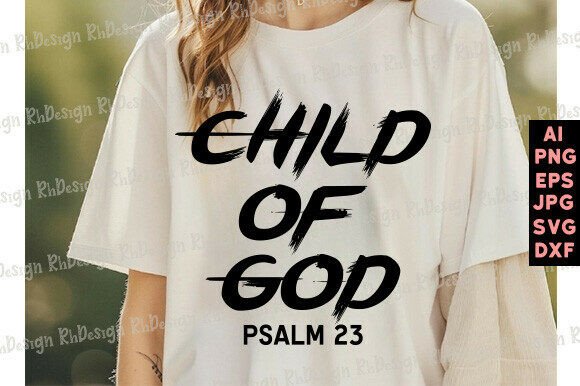 Child of God Graphics for T-Shirt Designs
