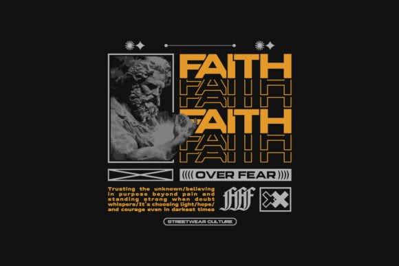 Faith over Fear Streetwear Christian