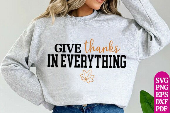 Give Thanks SVG: Christian Graphics for T-Shirt Designs