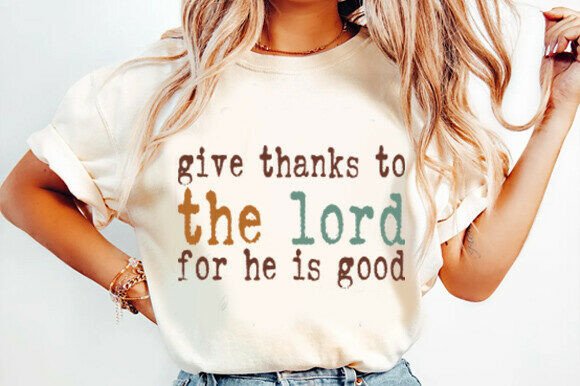 Give Thanks to the Lord Fall Christian