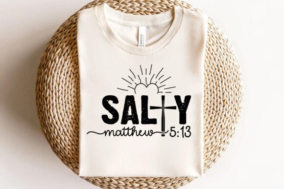 Salty SVG PNG: Christian Graphics for T-Shirt Designs